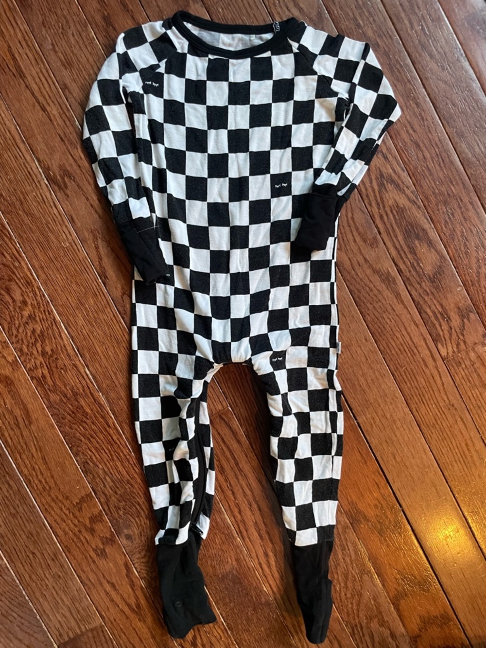 Little Sleepies Zippy Footed One-Piece Baby Pajamas 6-12 months bundle of 2